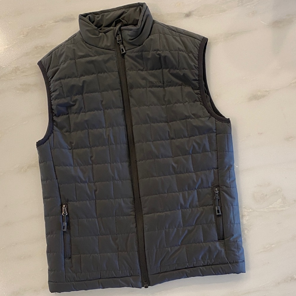 Boy’s Gray Puffer Vest